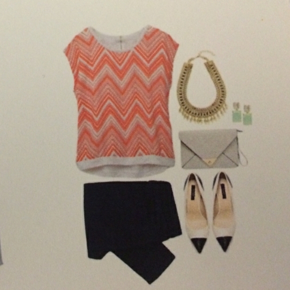 StitchFix Collective Concept Chevron Top - Picture 6 of 6